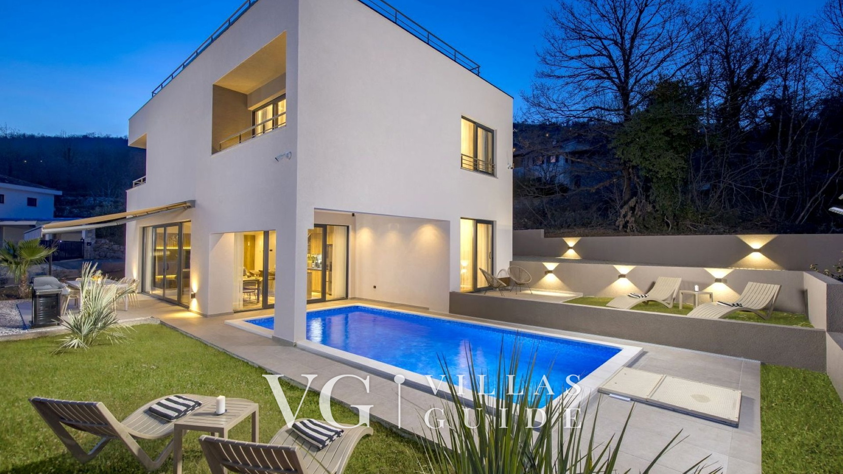 Casa Fani with seaview & pool & wellness