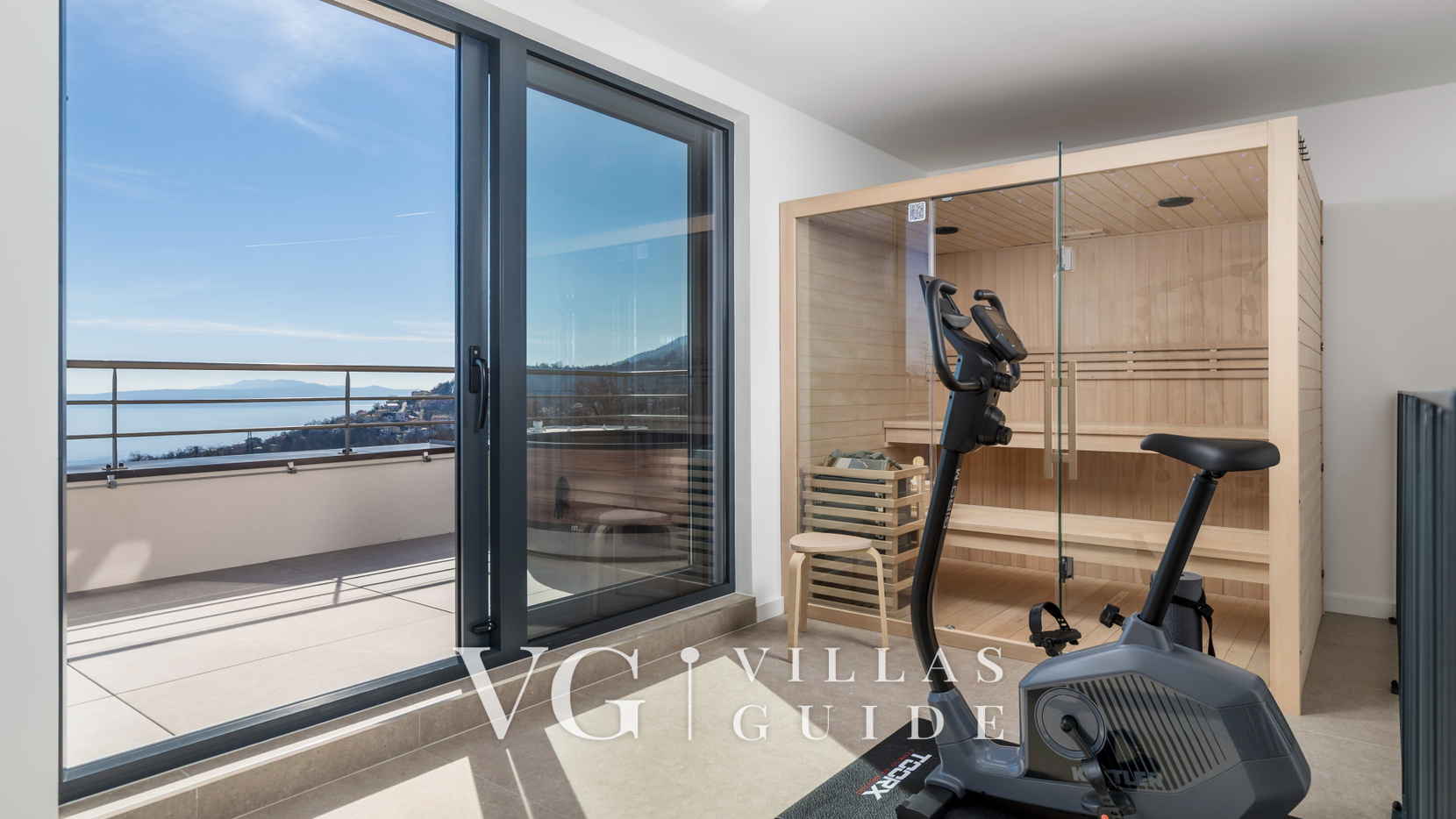 Casa Fani with seaview & pool & wellness wellness