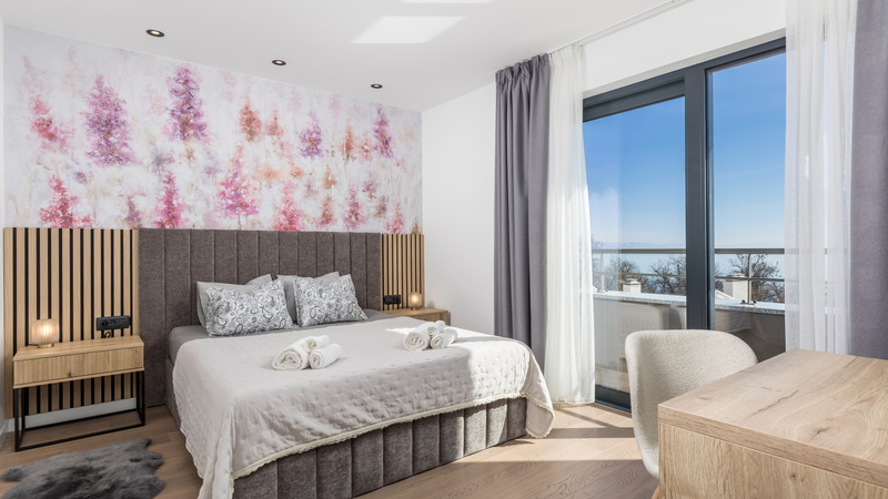 Casa Fani with seaview & pool & wellness