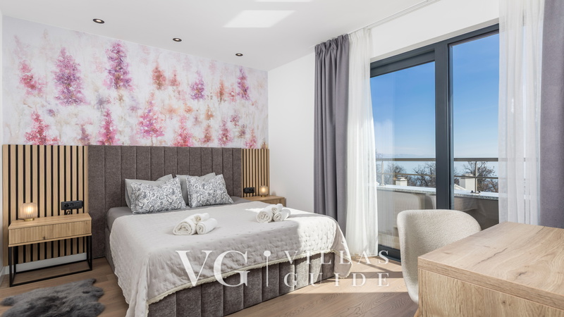 Casa Fani with seaview & pool & wellness