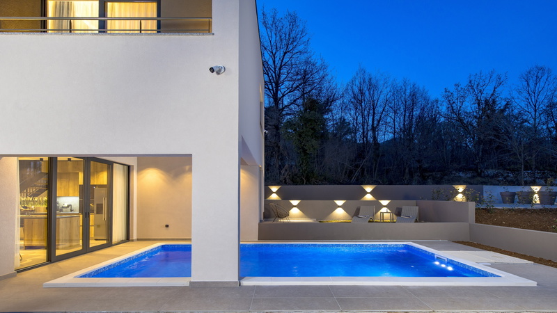 Casa Fani with seaview & pool & wellness