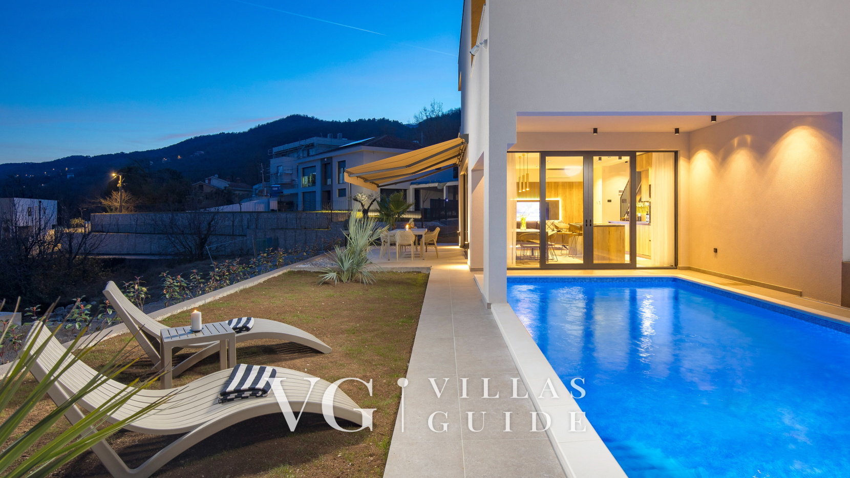 Casa Fani with seaview & pool & wellness Pool