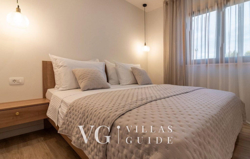 Modern Istrian Villa Lere with Pool, BBQ Lounge & Activities Schlafzimmer