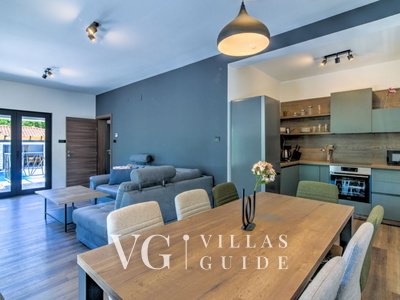 Villa Casa Verde with pool&whirpool Kuhinja