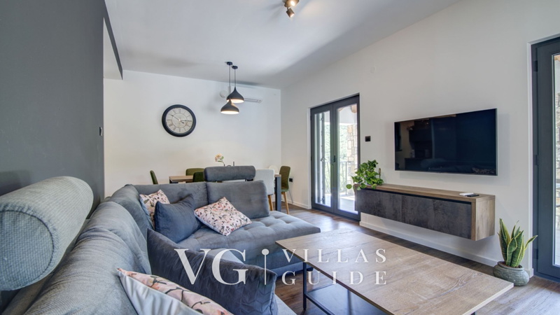 Villa Casa Verde with pool&whirpool Wohnzimmer