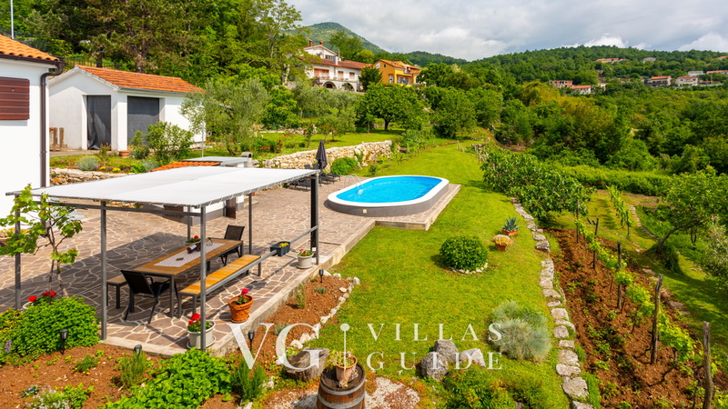 Casa Dea with pool Opatija Garten und Außenbereich