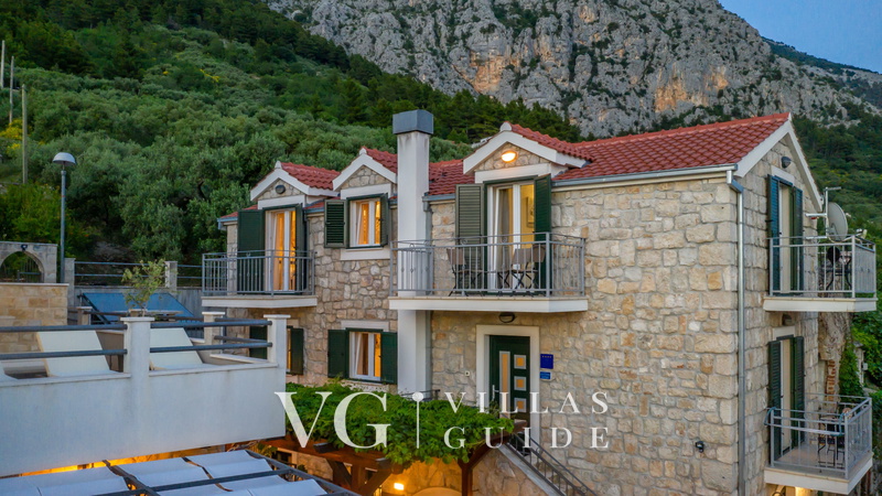 Villa Elizabeta - Makarska Dvorište i vanjski dio objekta