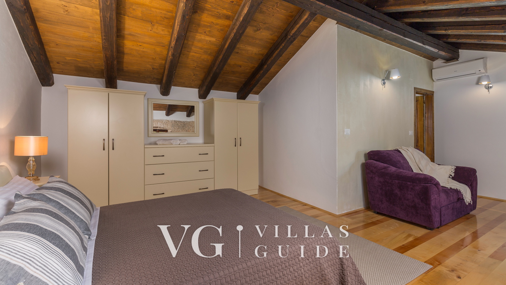 Villa Jadreska Camera da letto