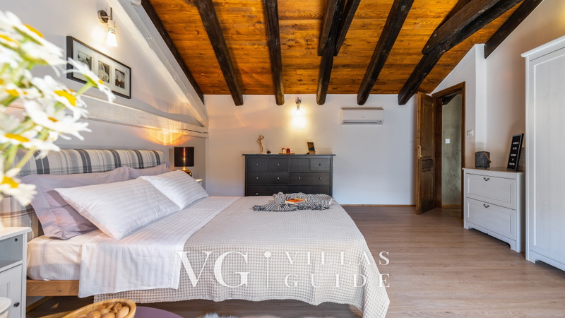 Villa Jadreska Camera da letto