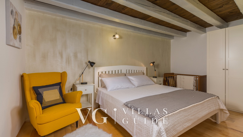 Villa Jadreska Camera da letto