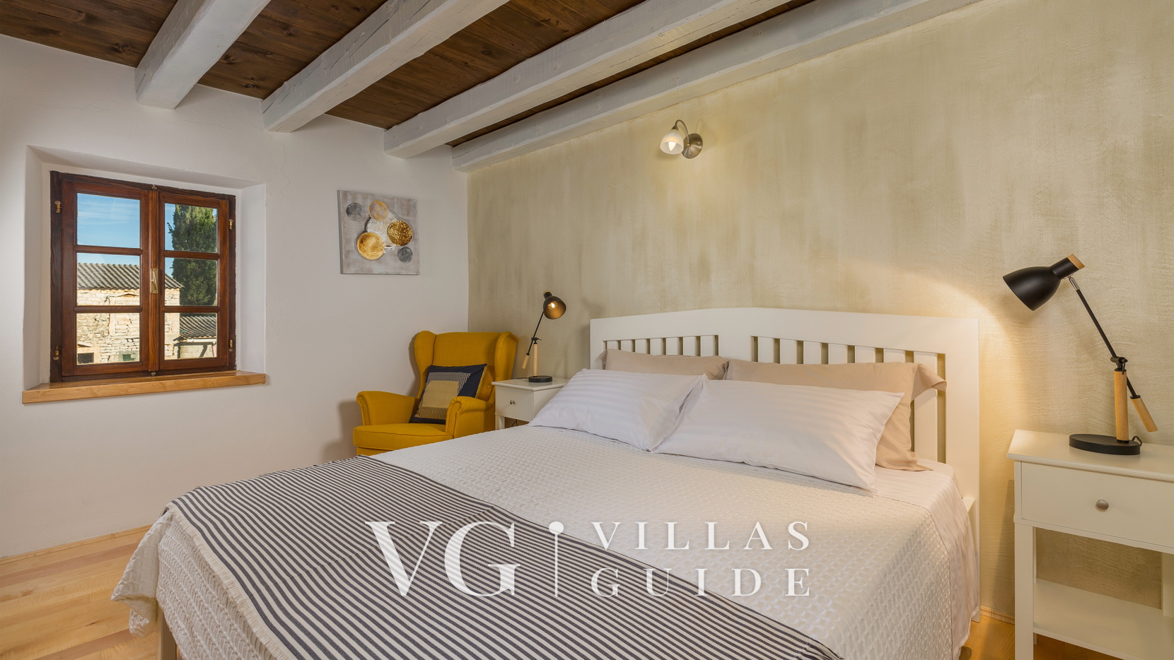 Villa Jadreska Camera da letto