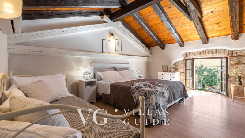 Villa Jadreska Camera da letto