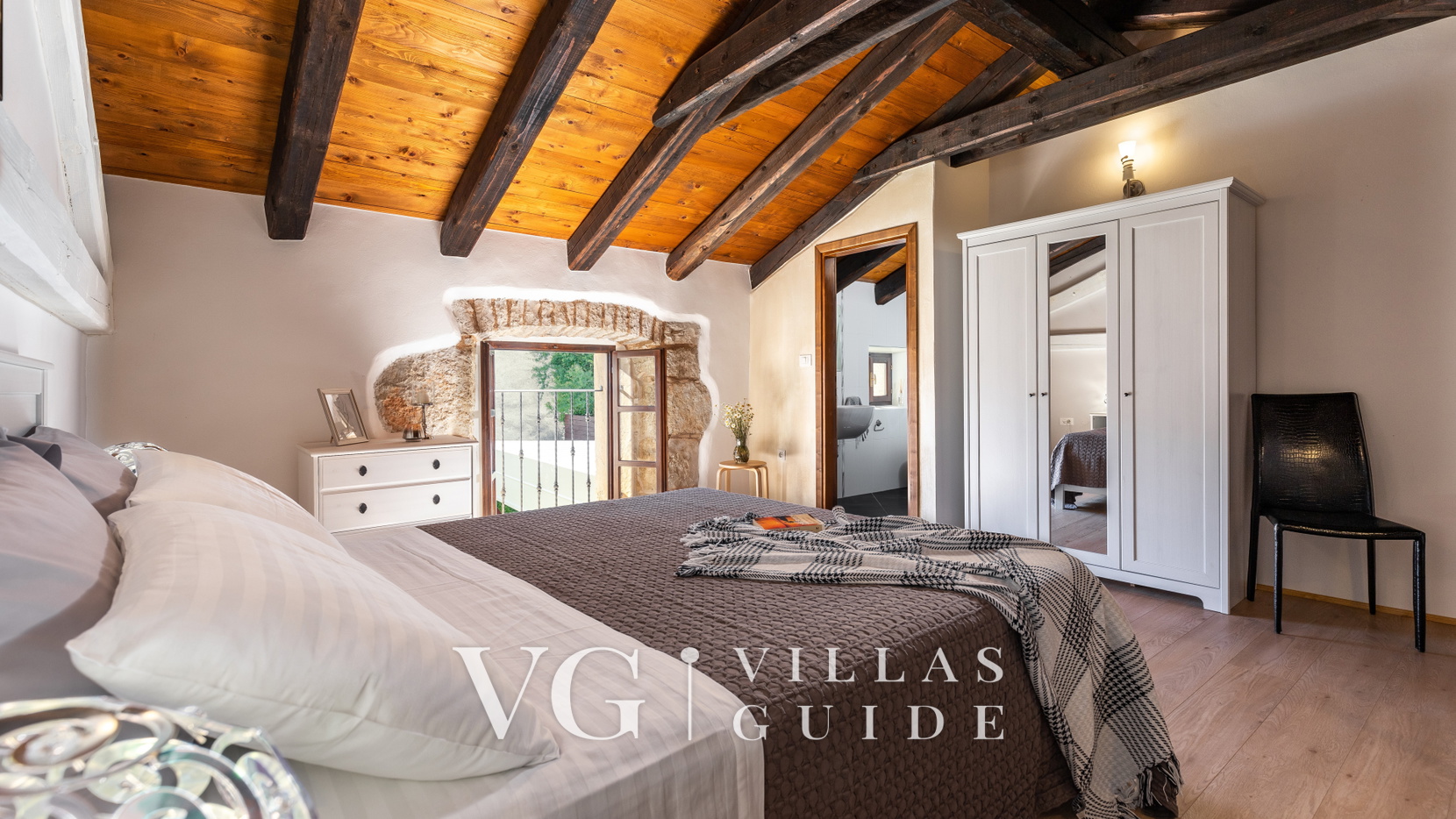 Villa Jadreska Camera da letto