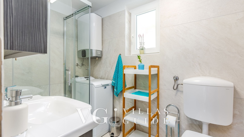 Villa Relax with pool&beachfront&pet friendly Crikvenica Badezimmer