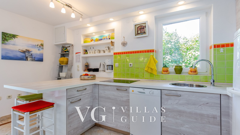 Villa Relax with pool&beachfront&pet friendly Crikvenica Küche