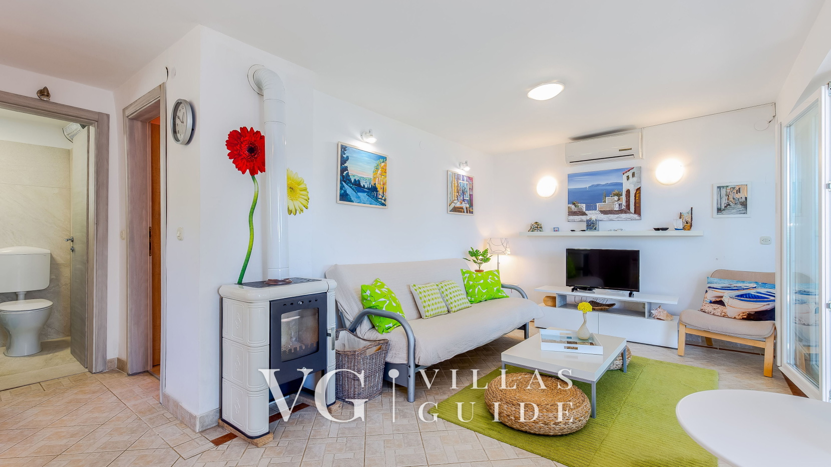 Villa Relax with pool&beachfront&pet friendly Crikvenica Wohnzimmer