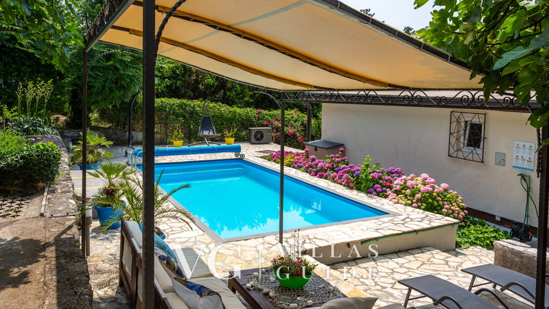 Villa Relax with pool&beachfront&pet friendly Crikvenica Garten und Außenbereich