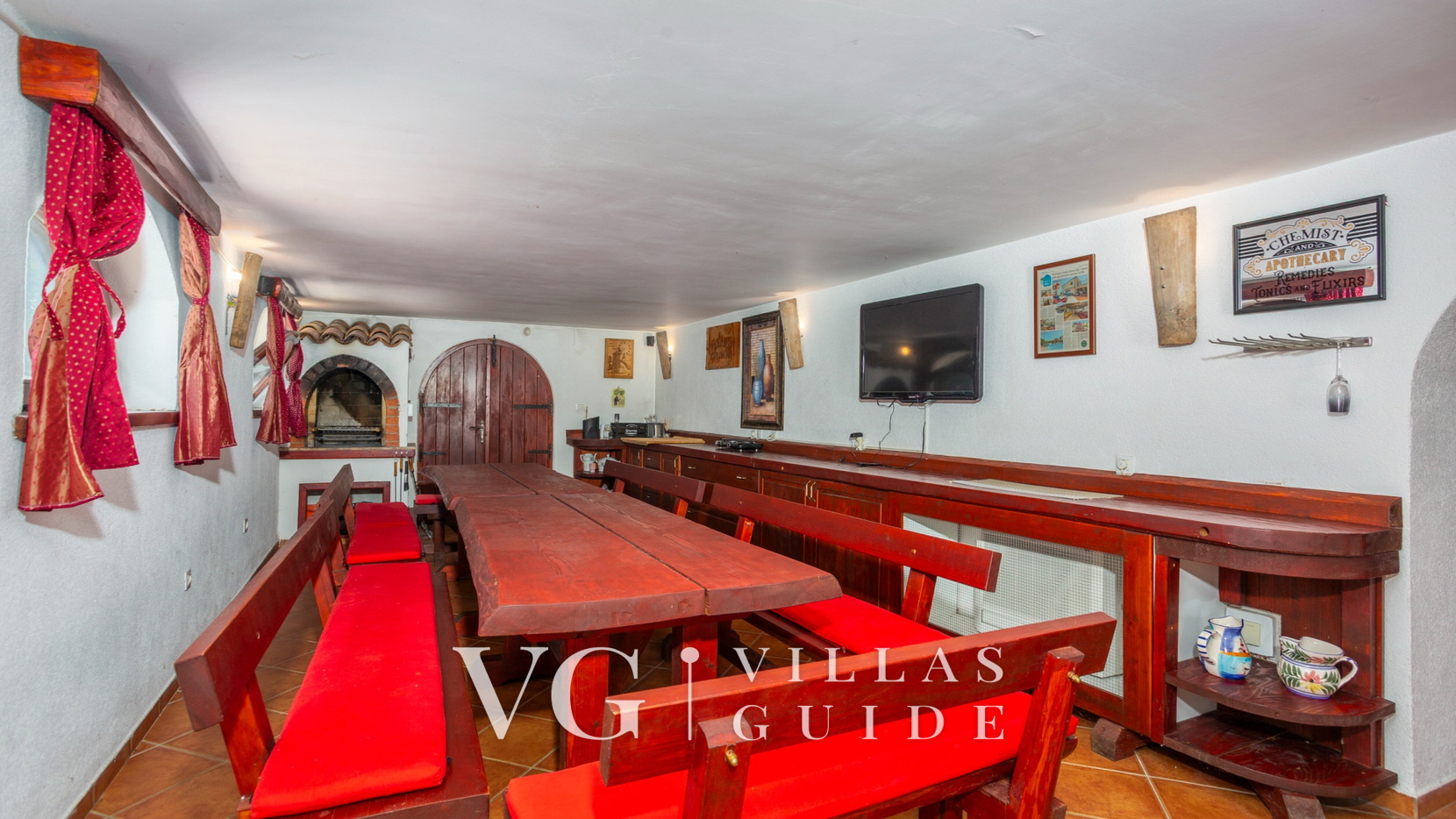 Villa Grande heated pool&whirpool&sauna&pet friendly Küche