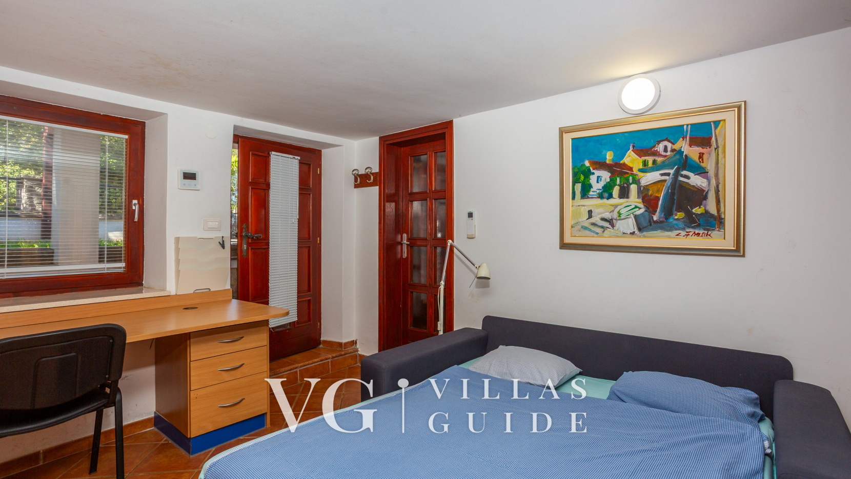 Villa Grande heated pool&whirpool&sauna&pet friendly Schlafzimmer
