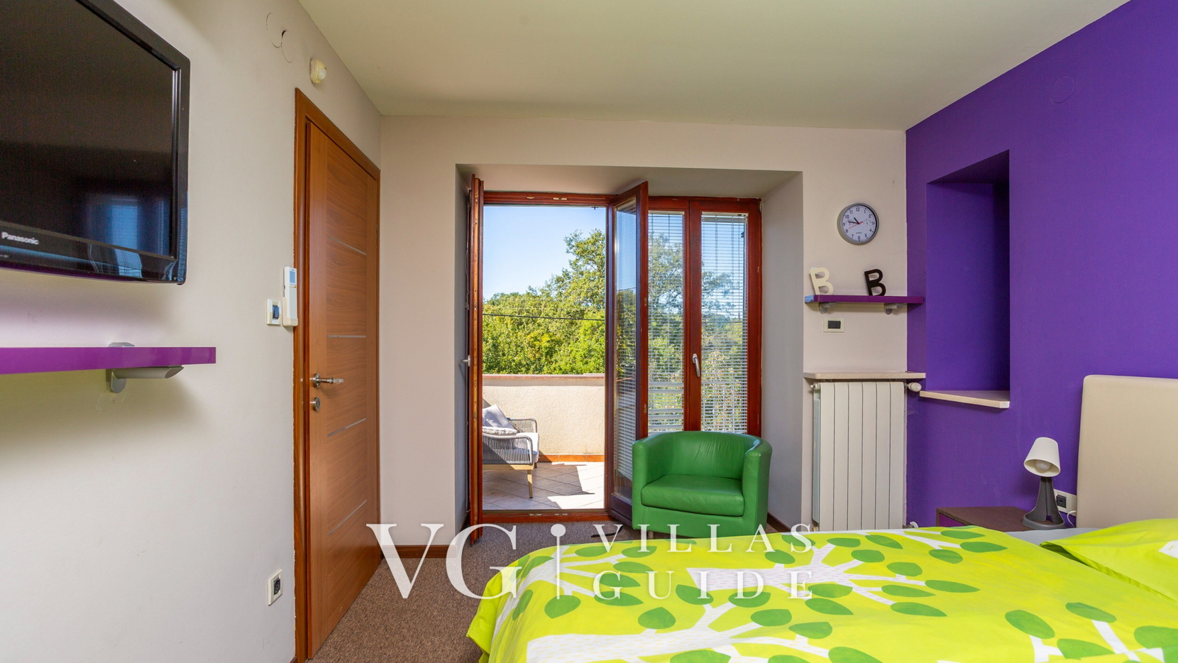 Villa Grande heated pool&whirpool&sauna&pet friendly Schlafzimmer