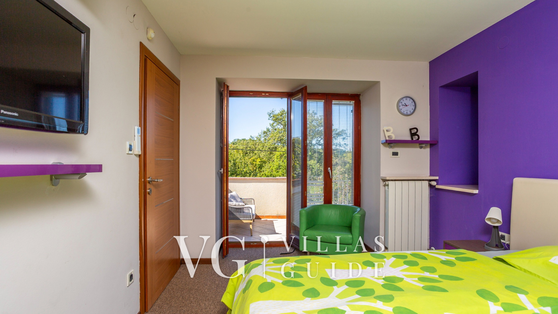 Villa Grande heated pool&whirpool&sauna&pet friendly Camera da letto