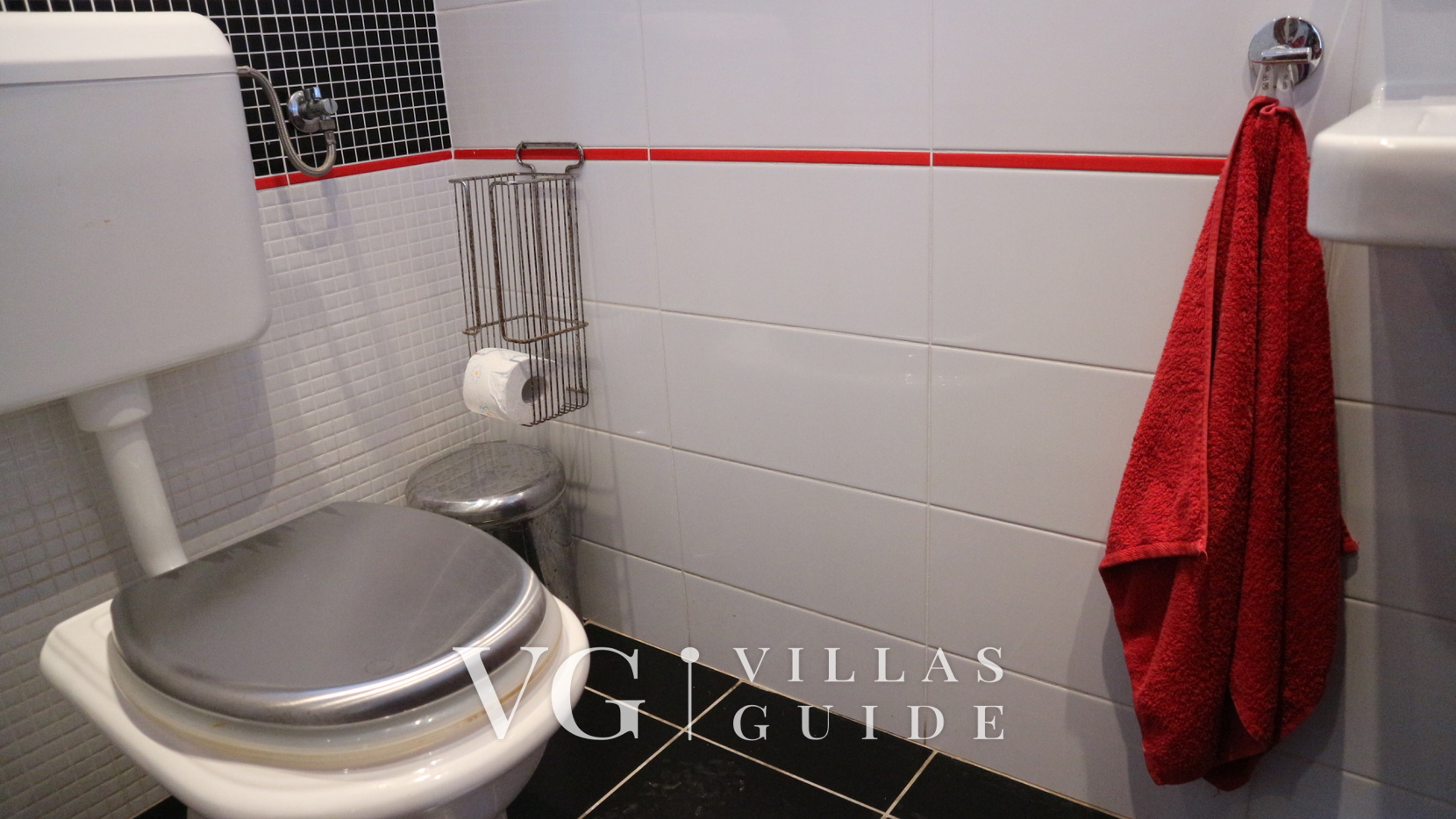 Villa Grande heated pool&whirpool&sauna&pet friendly Guest toilet