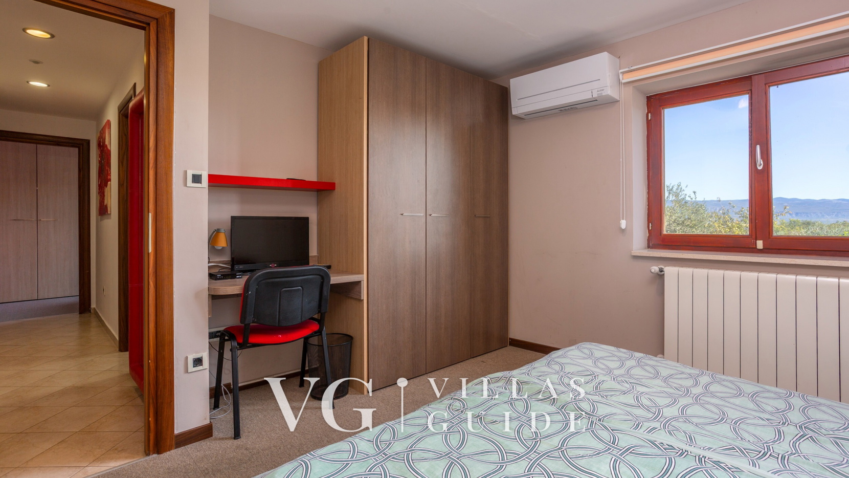 Villa Grande heated pool&whirpool&sauna&pet friendly Bedroom