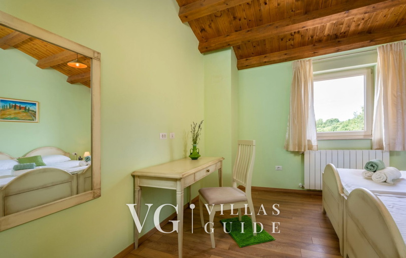 Villa Cicibella Schlafzimmer