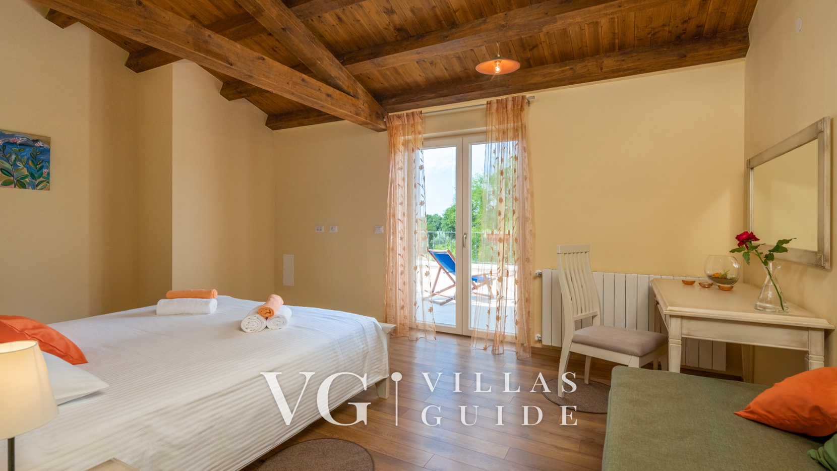 Villa Cicibella Schlafzimmer