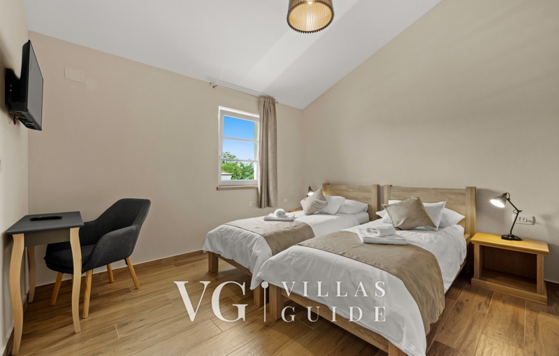 Stone Villa Murine Istria Camera da letto