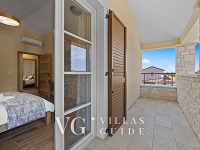 Stone Villa Murine Istria Spavaća soba