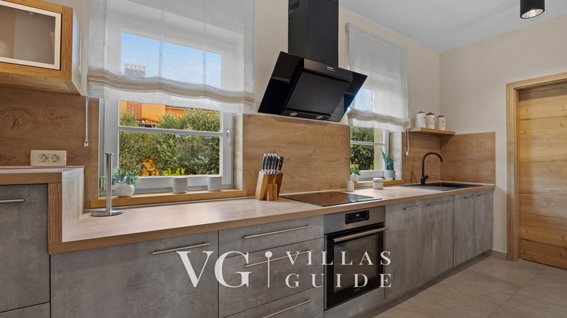 Stone Villa Murine Istria Küche