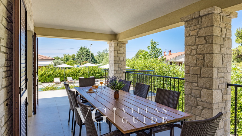 Stone Villa Murine Istria Garten und Außenbereich