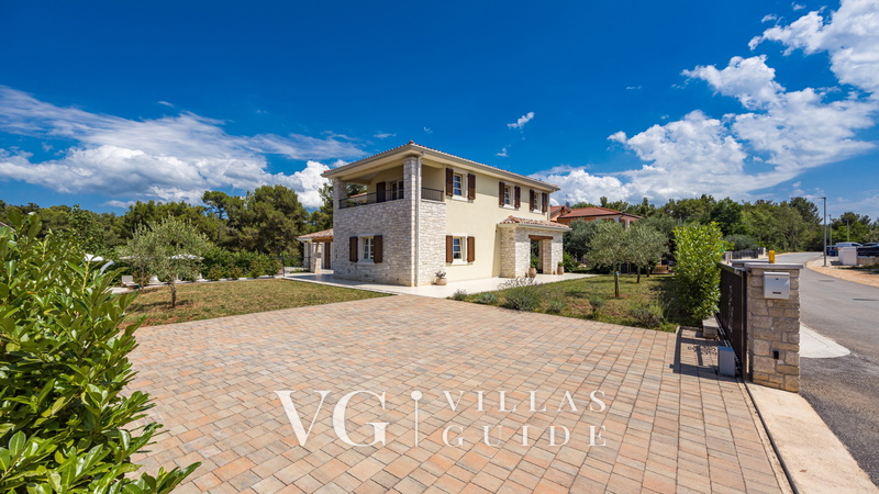 Stone Villa Murine Istria Garten und Außenbereich