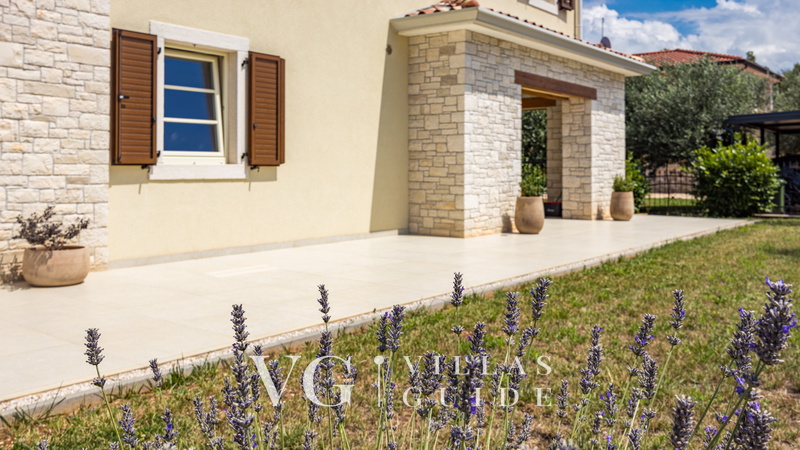 Stone Villa Murine Istria Garten und Außenbereich