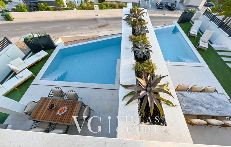 Villa Rosemary - East - Makarska Dvorište i vanjski dio objekta