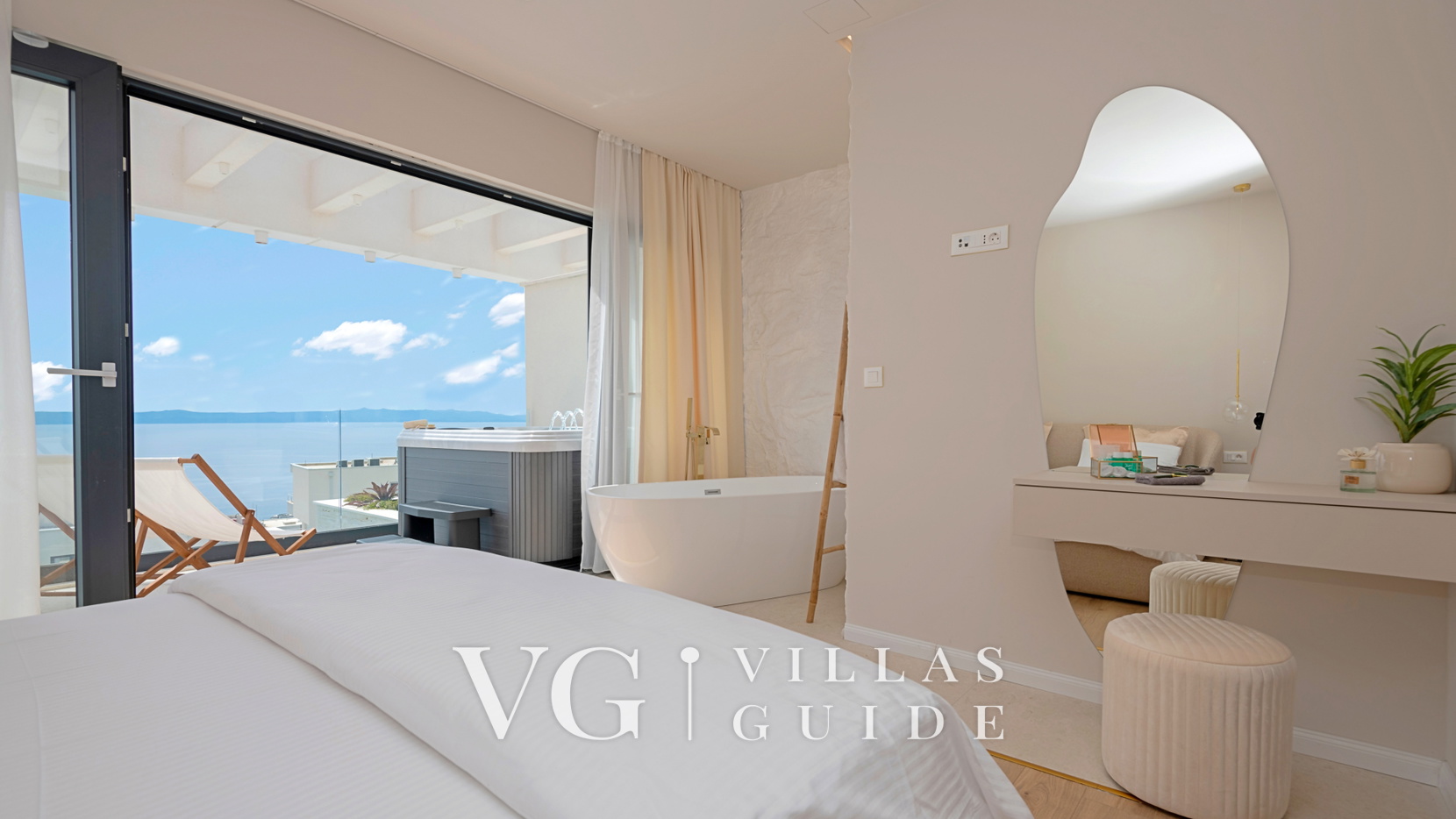 Villa Rosemary - East - Makarska Camera da letto