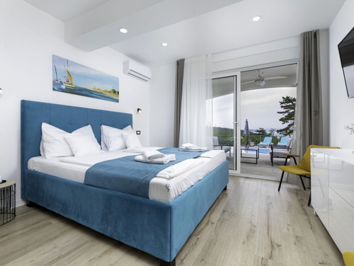 Sea View Villa Oliva with pool Island Krk