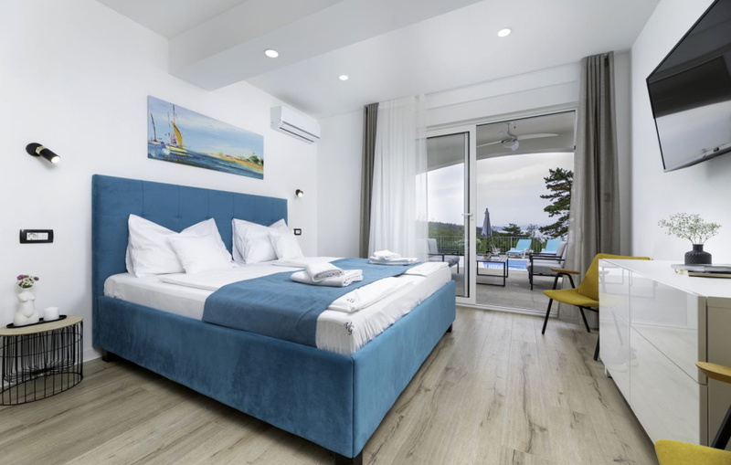 Sea View Villa Oliva with pool Island Krk