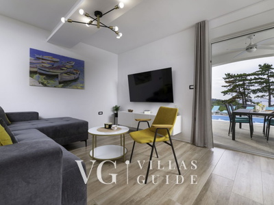 Sea View Villa Oliva with pool Island Krk