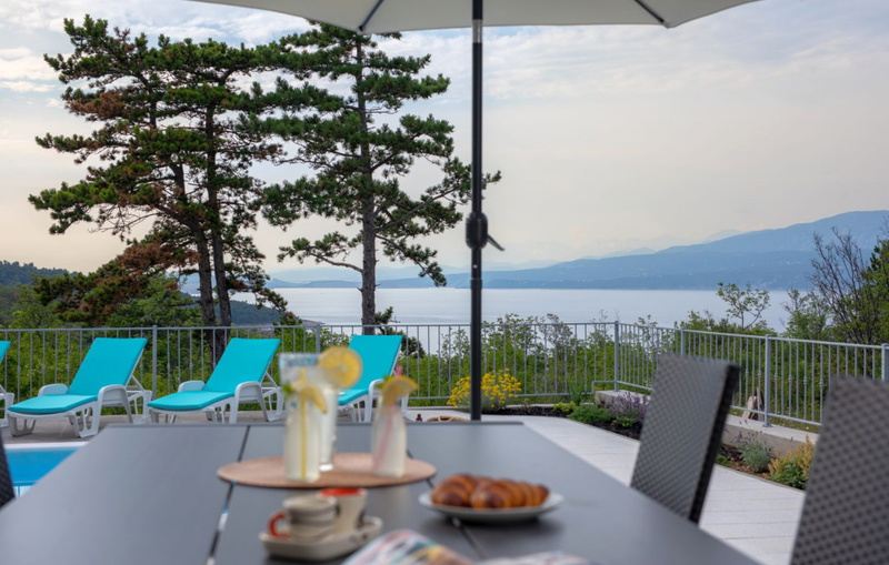 Sea View Villa Oliva with pool Island Krk