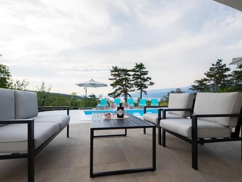 Sea View Villa Oliva with pool Island Krk