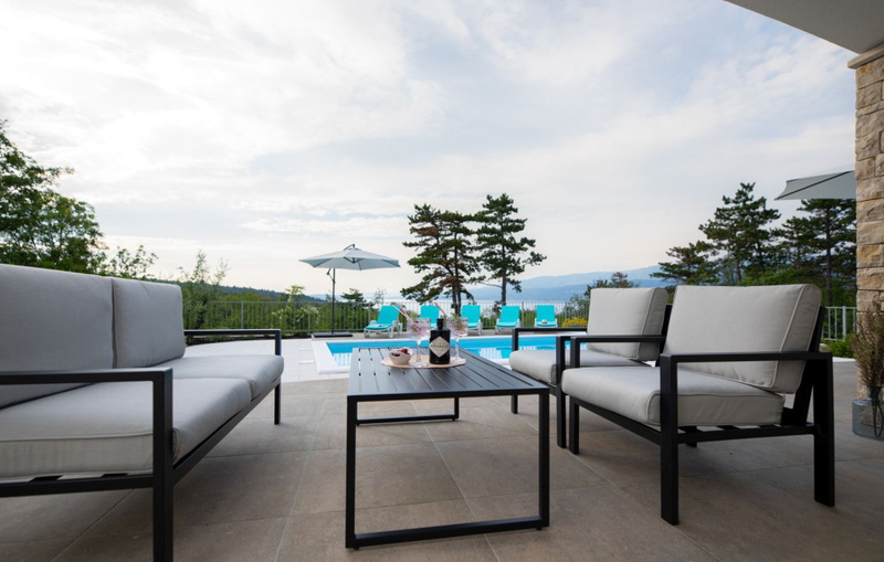 Sea View Villa Oliva with pool Island Krk