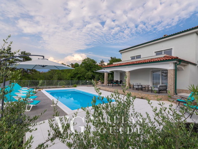 Sea View Villa Oliva with pool Island Krk