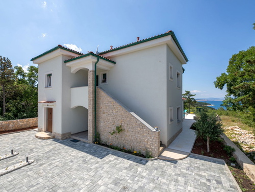 Sea View Villa Oliva with pool Island Krk