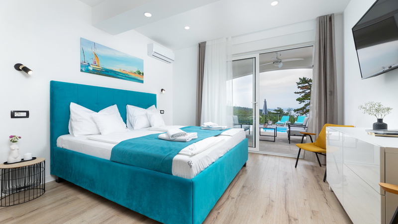 Sea View Villa Oliva with pool Island Krk