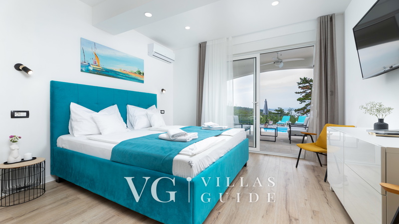 Sea View Villa Oliva with pool Island Krk