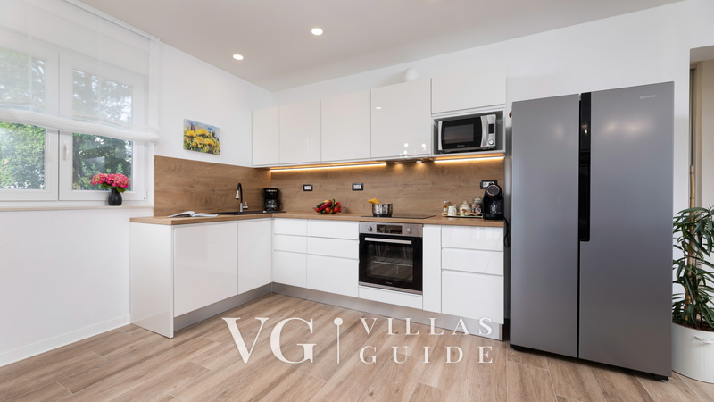 Sea View Villa Oliva with pool Island Krk Kitchen