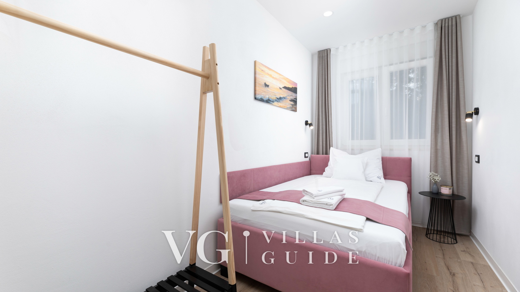 Sea View Villa Oliva with pool Island Krk Bedroom