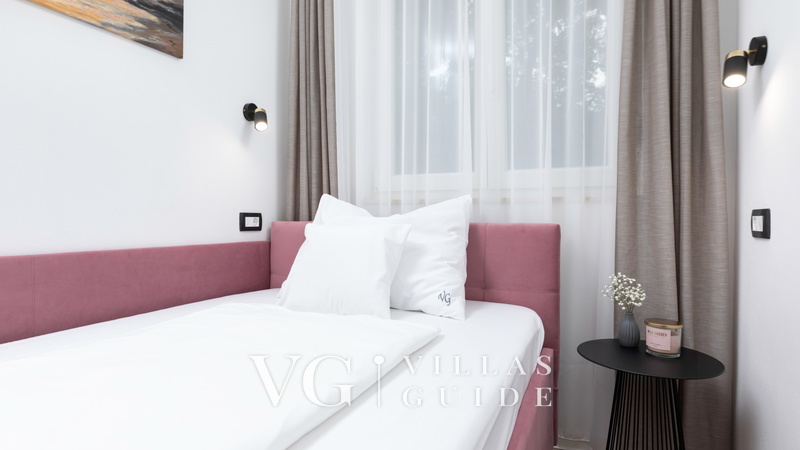 Sea View Villa Oliva with pool Island Krk Bedroom